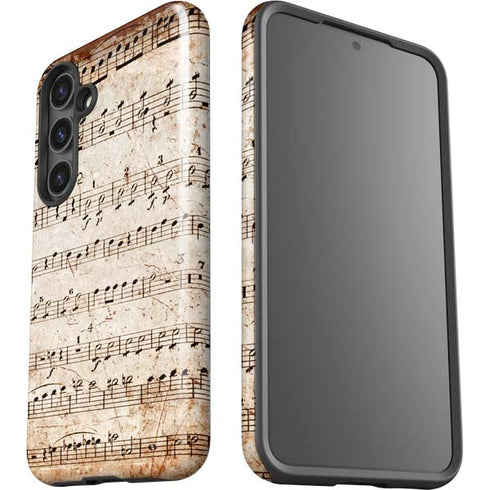 Antique Notes Galaxy S25 Impact Case